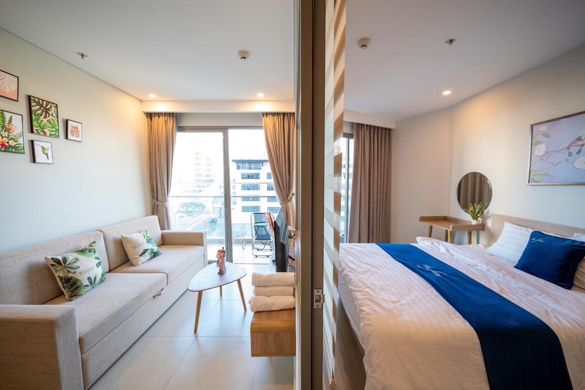 Infinity Pool Luxury Apartment The Song Вунгтау Экстерьер фото