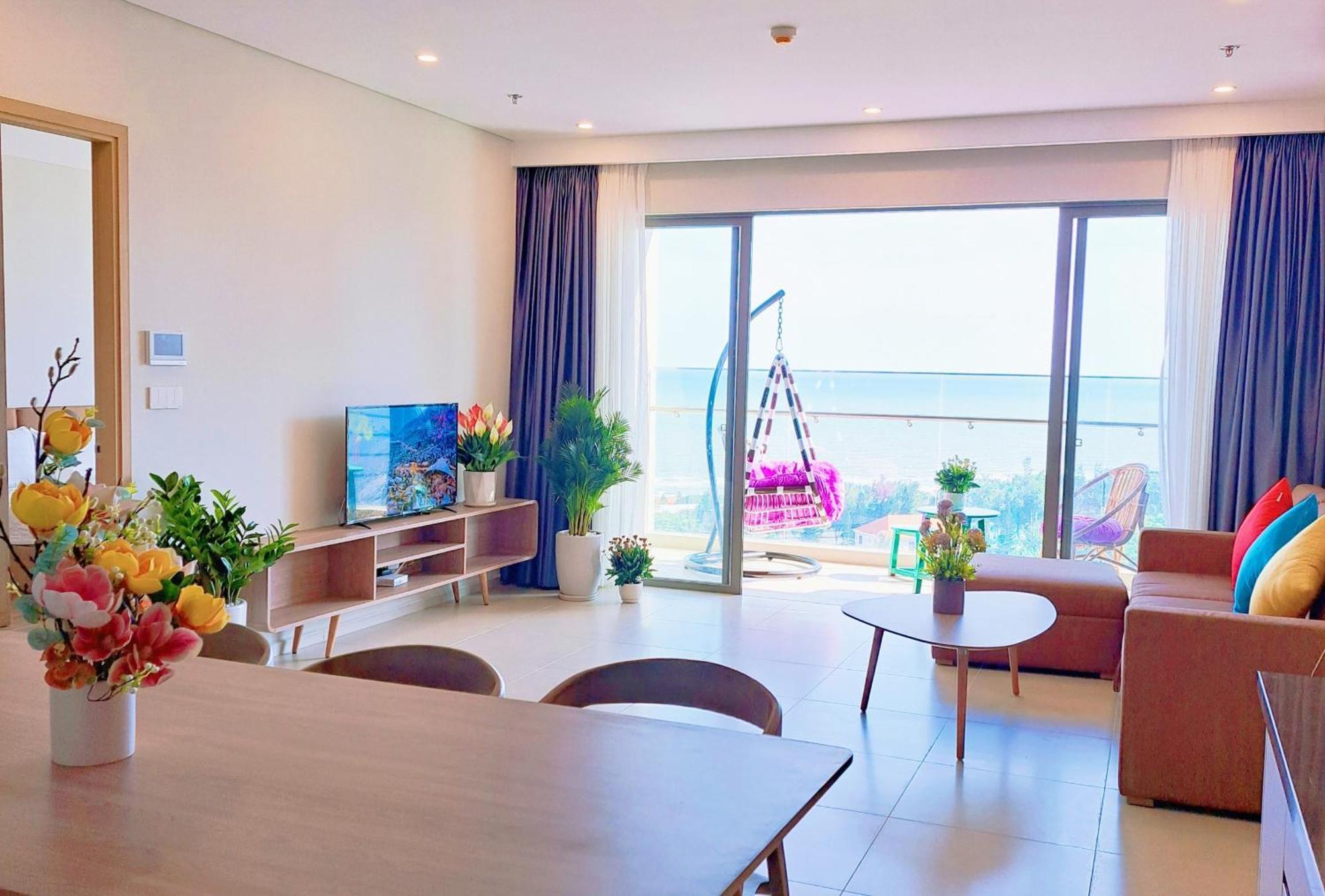 Infinity Pool Luxury Apartment The Song Вунгтау Экстерьер фото